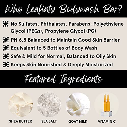 B01 Sea Salt with Goat Milk Bodywash Bar Soap