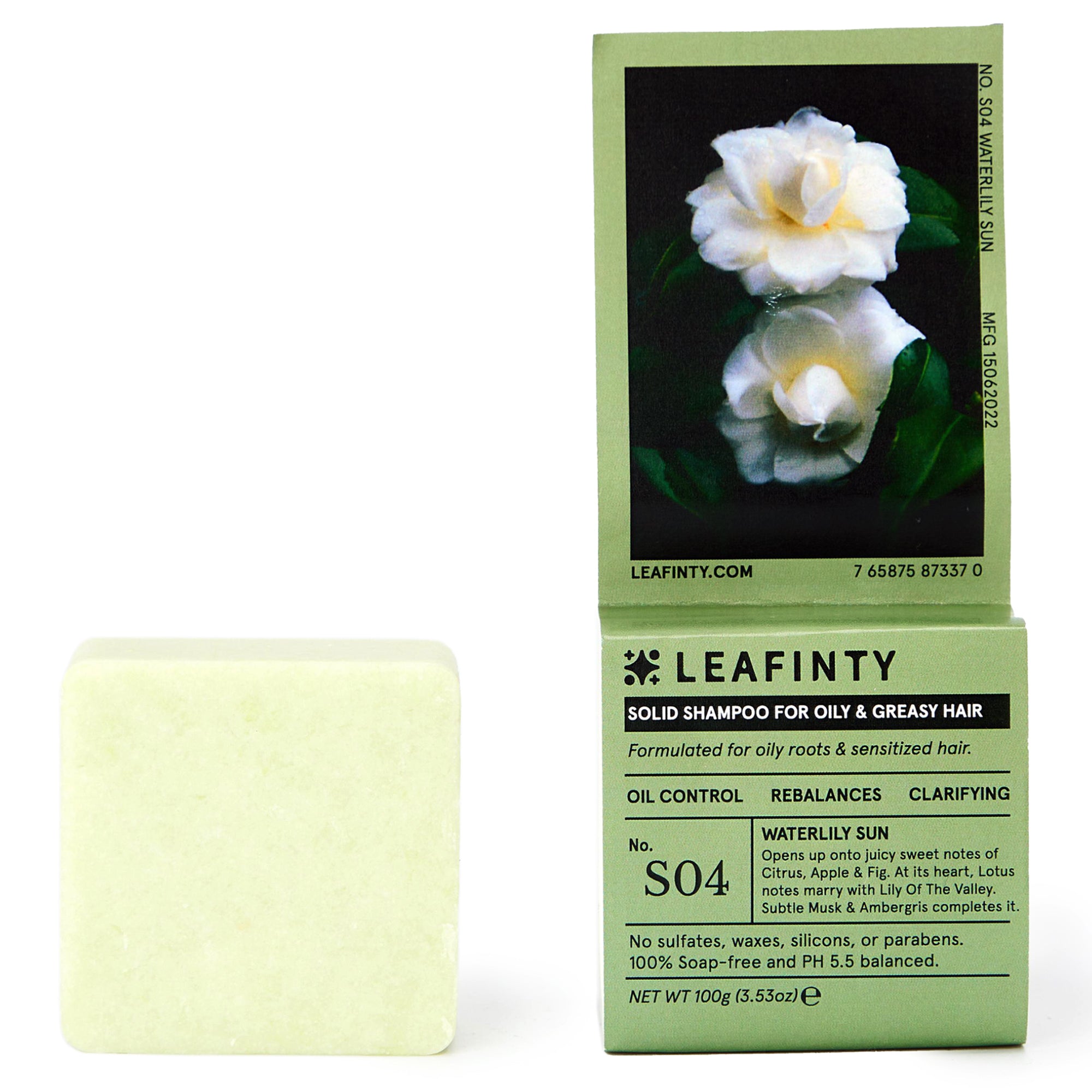 S04 Solid Shampoo Bar for Oily Roots & Sensitized Hair