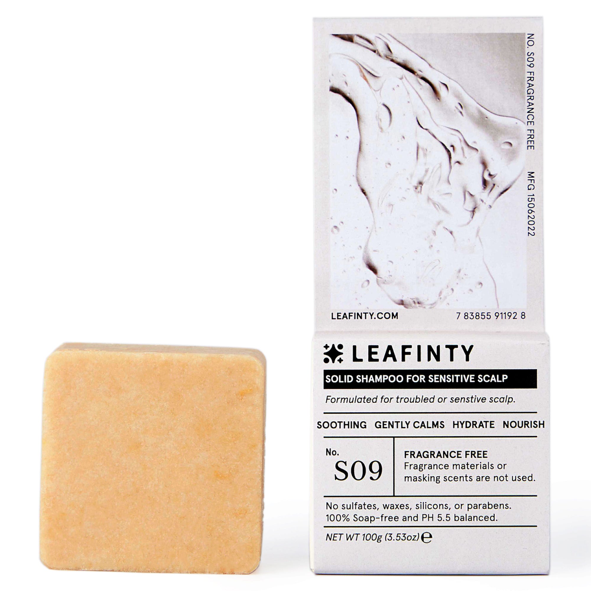 S09 Solid Shampoo Bar for Troubled or Senstive Scalp